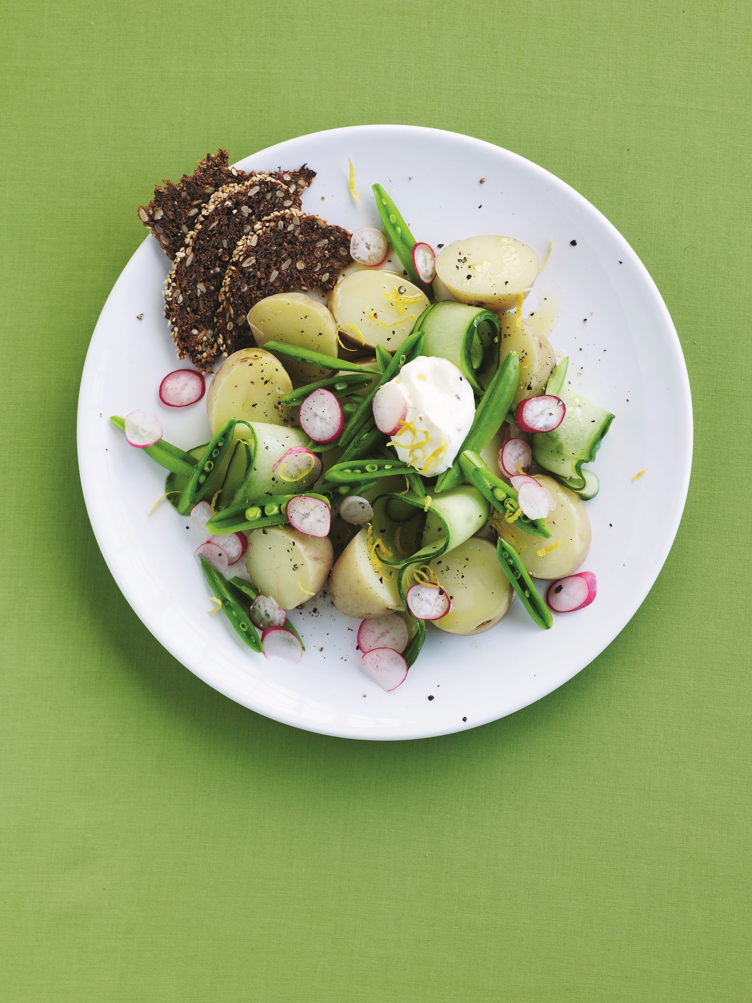 Smørrebrød á la Danmarks nationalret