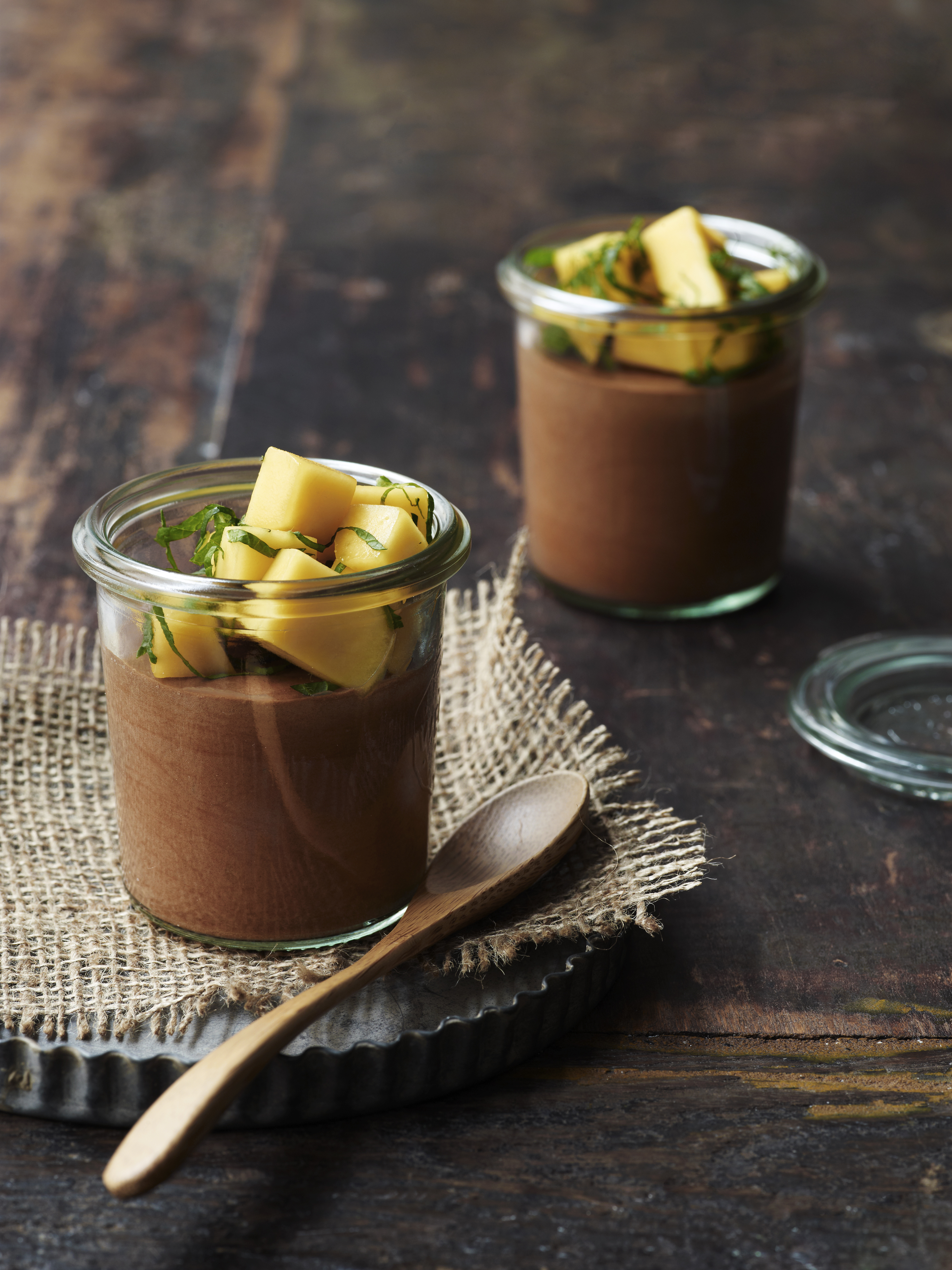 Chokoladecreme med mynte