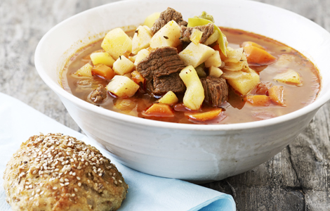 Ungarsk gullaschsuppe
