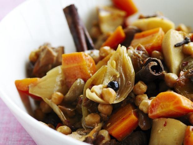 Økologisk kyllingeragout