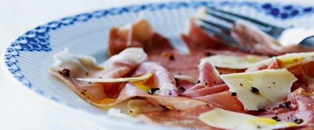 Økologisk pegeskinke med Høost, enebær og rapsolie