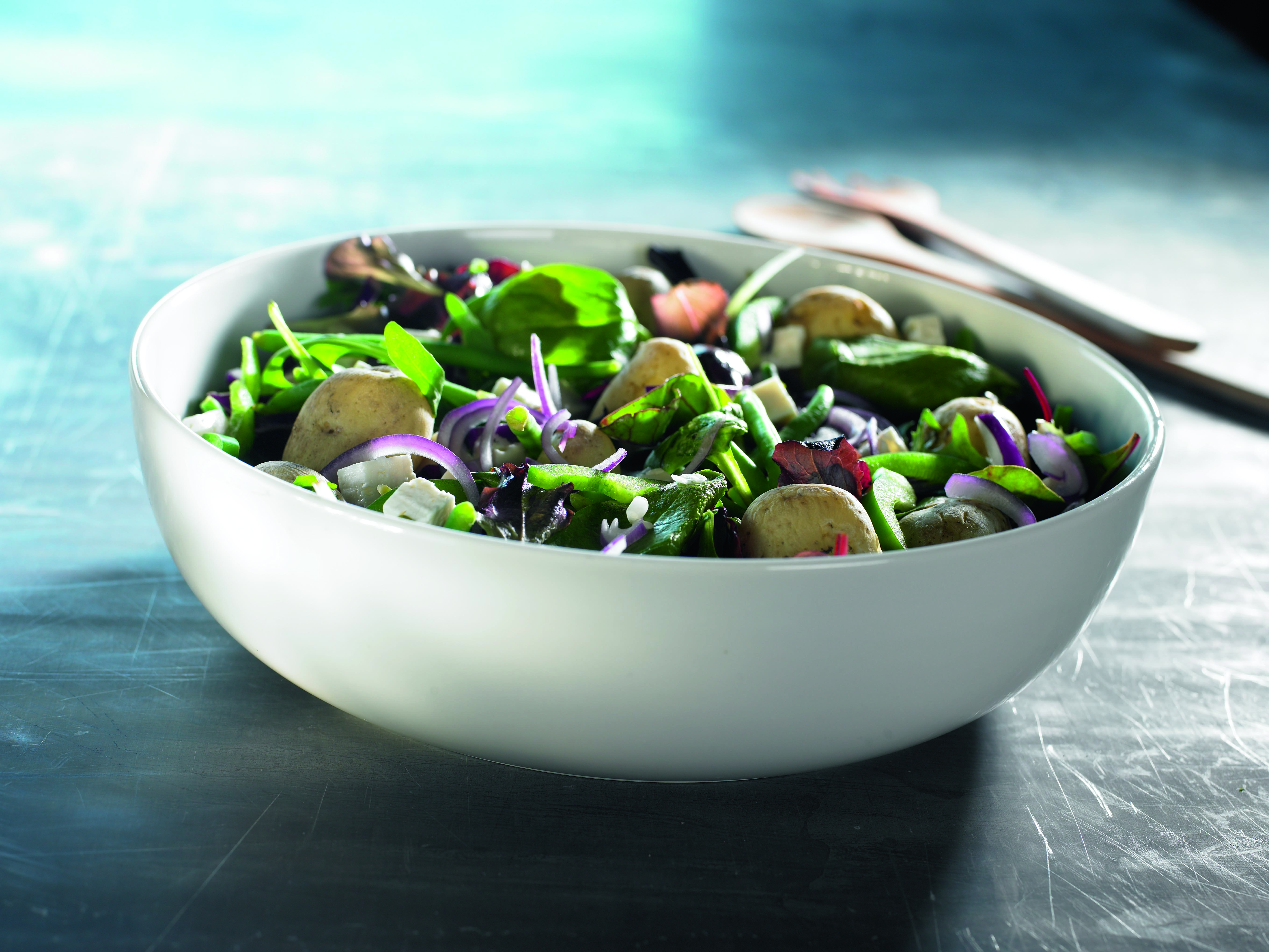 Sommersalat med salte kartofler