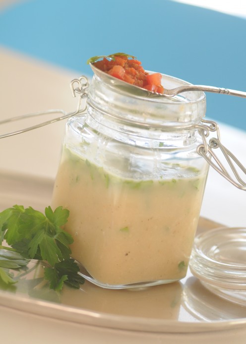 Cremet bønnesuppe (Kirsten Skaarup)