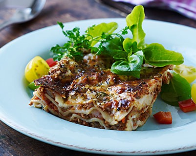 Familiens lasagne.