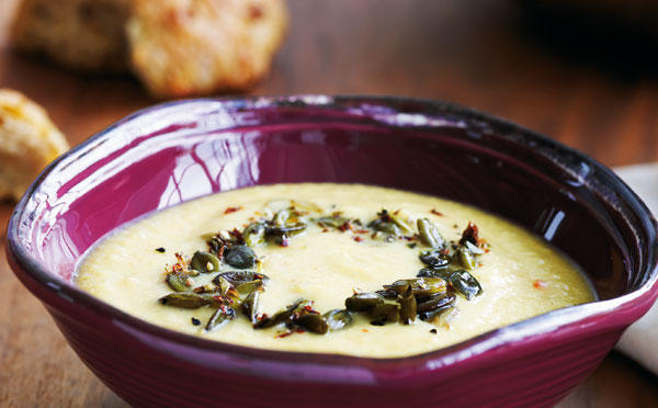 Jordskokkesuppe med kokos