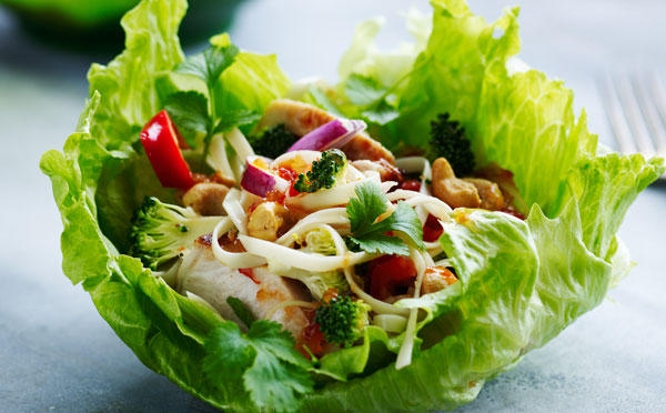 Nudelsalat i iceberg