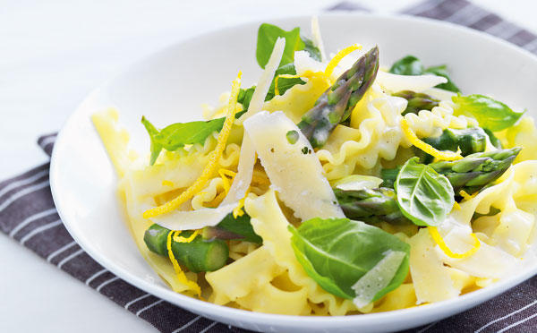 Pasta med asparges 