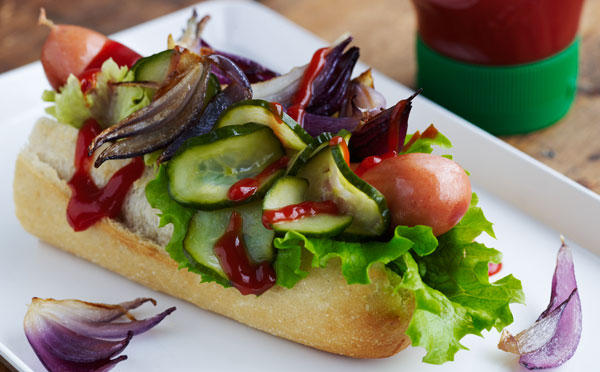 Sæsons ultimative hotdog