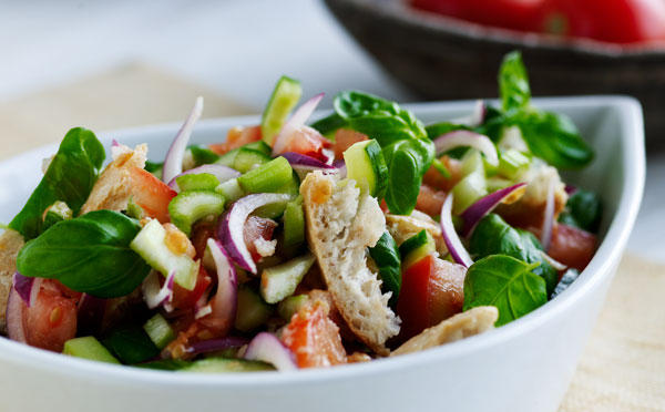 Panzanella - Brødsalat på toscansk