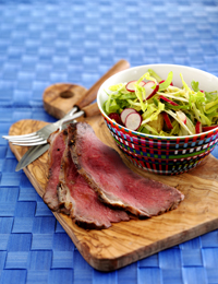 Tyndstegsfilet med kartoffelsalat