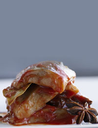 Julesild med sherrymarinade
