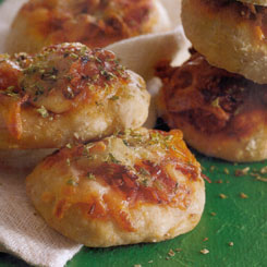 Foccacia med skinke - børnevenlig fremgangsmåde