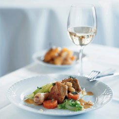 Grøn gris med salvie