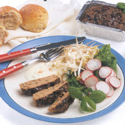 Lun paté med spiresalat