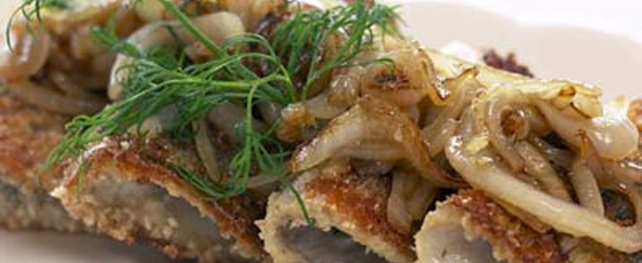Stegte sild