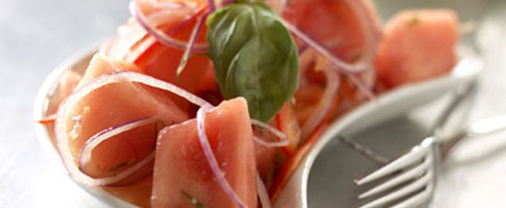 Vandmelonsalat