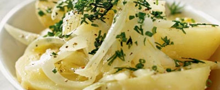 Varm kartoffelsalat