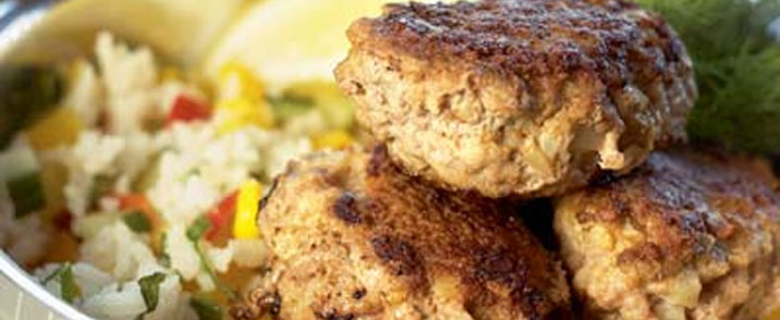 Frikadeller med vandkastanjer
