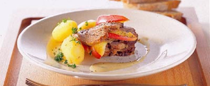 Kalvesteg med sennep og limesauce