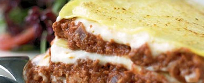 Lasagne med hjemmelavet bechamelsauce