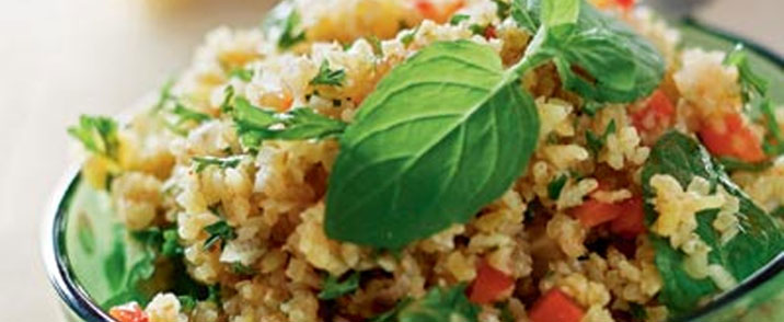 Marokkansk bulgursalat