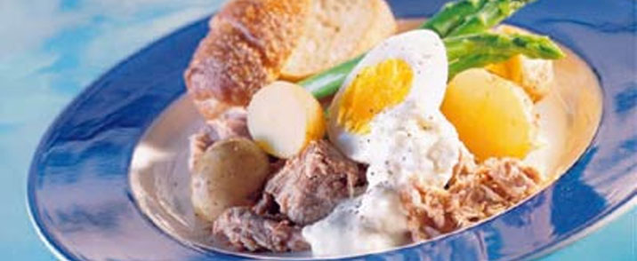 Aioli til tun og kartoffelfad