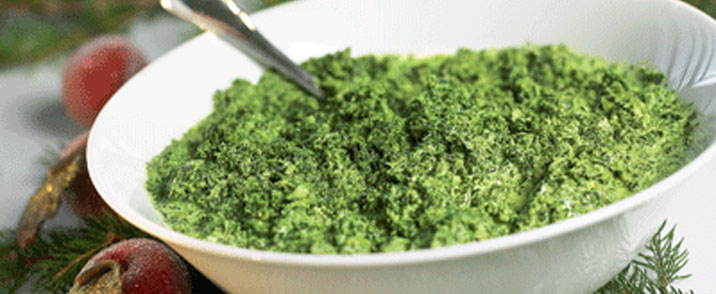 Moderne grønlangkål