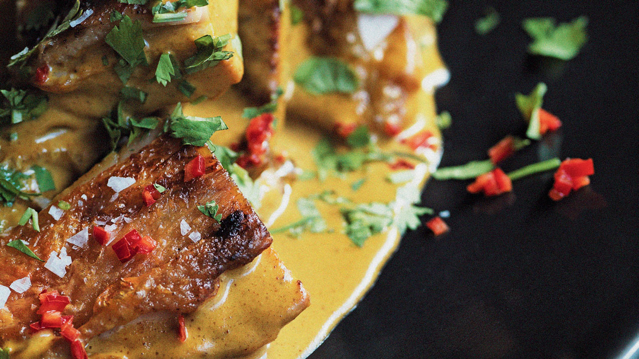 Kylling i karry med Carolina Reaper