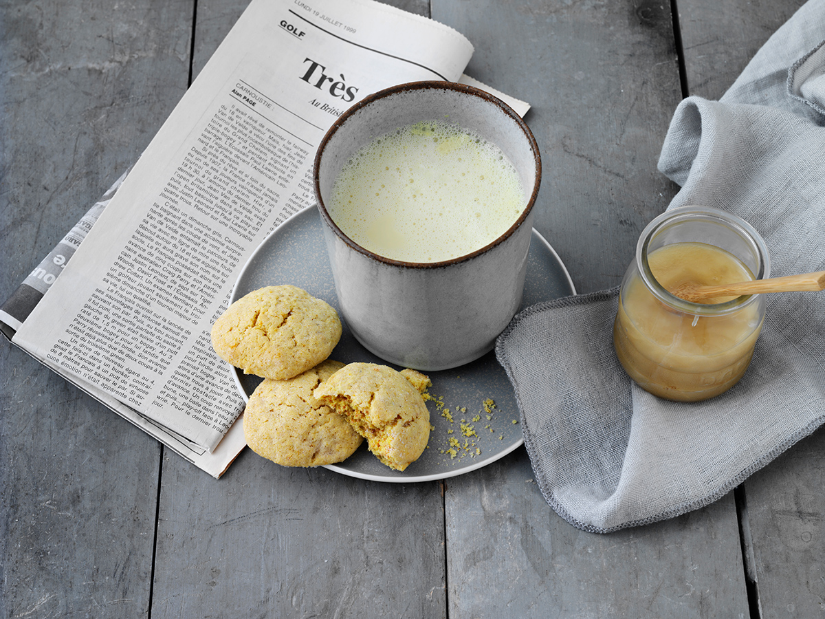 Simpel te med gurkemeje