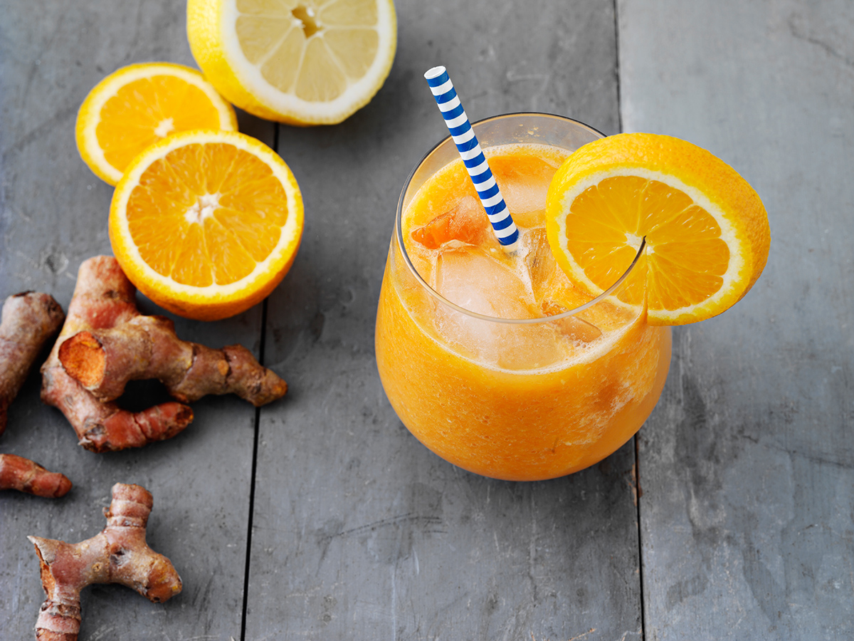 Smoothies med gurkemeje