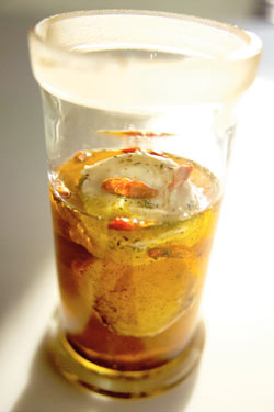 Gedeost i krydderolie