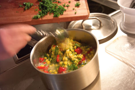 Grov pickles med peberfugt og majs