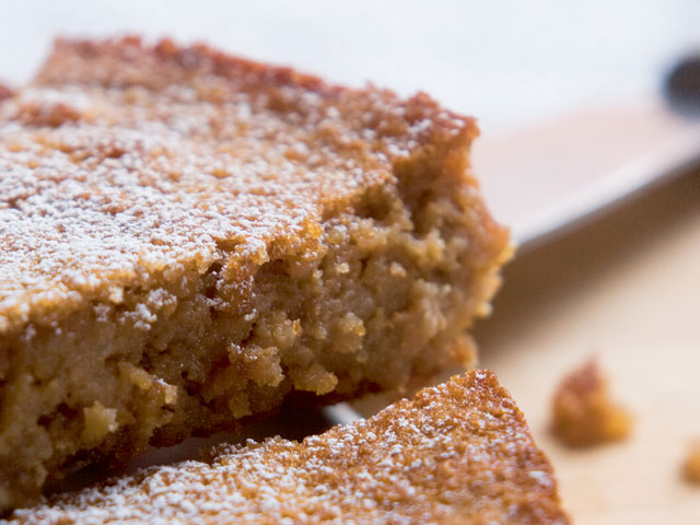 Kartoffelkage med valnødder