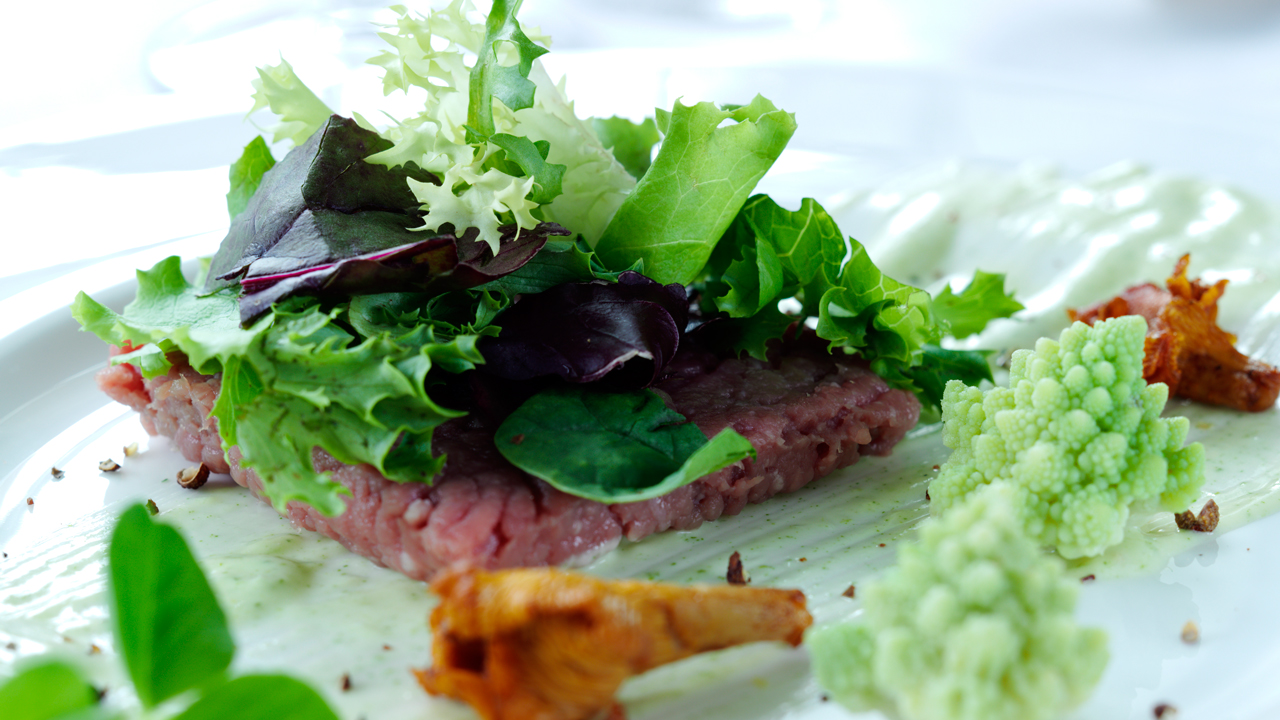 Kalvetatar med calvados