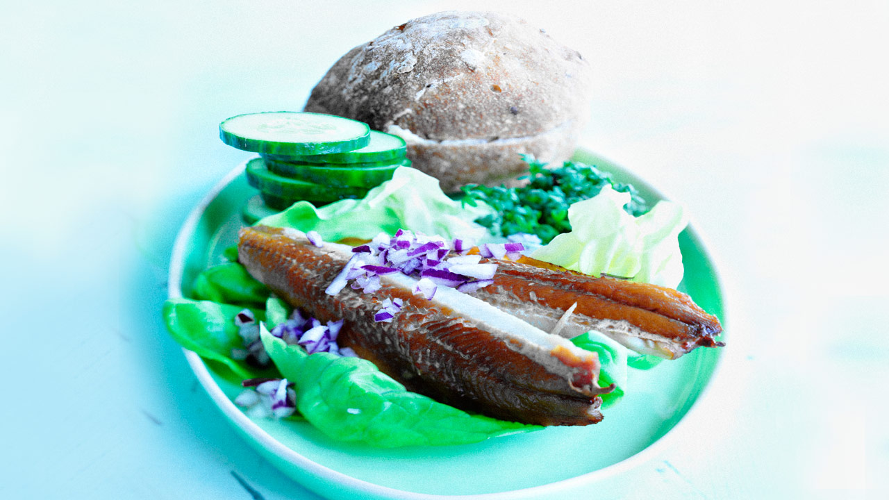 Fiskeburger som i Hamburg