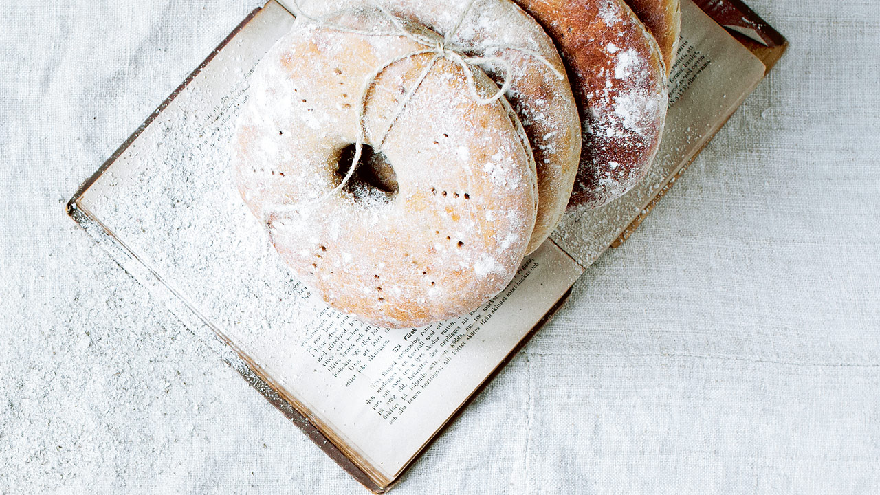 Finske runde bygbrød