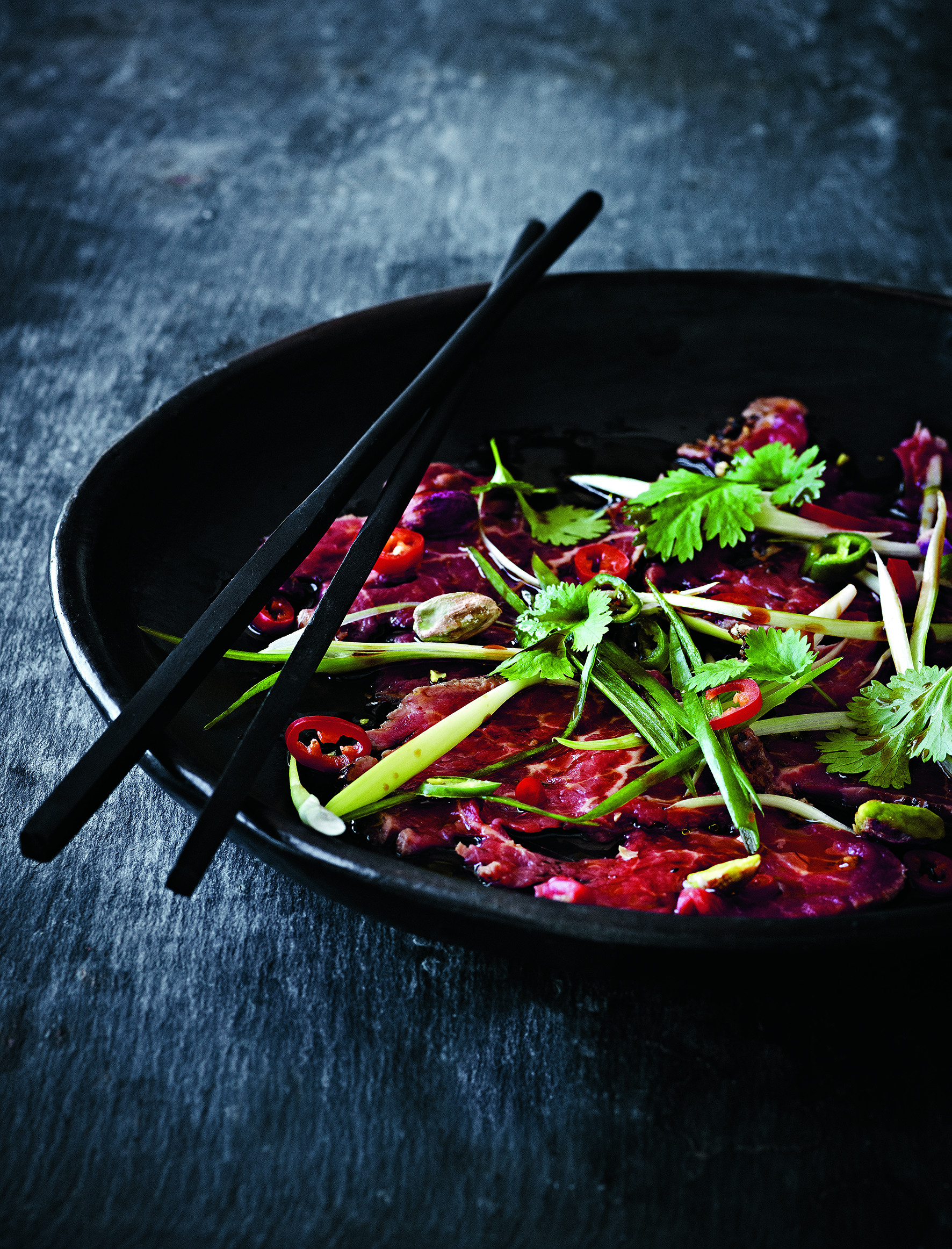 Asiatisk carpaccio