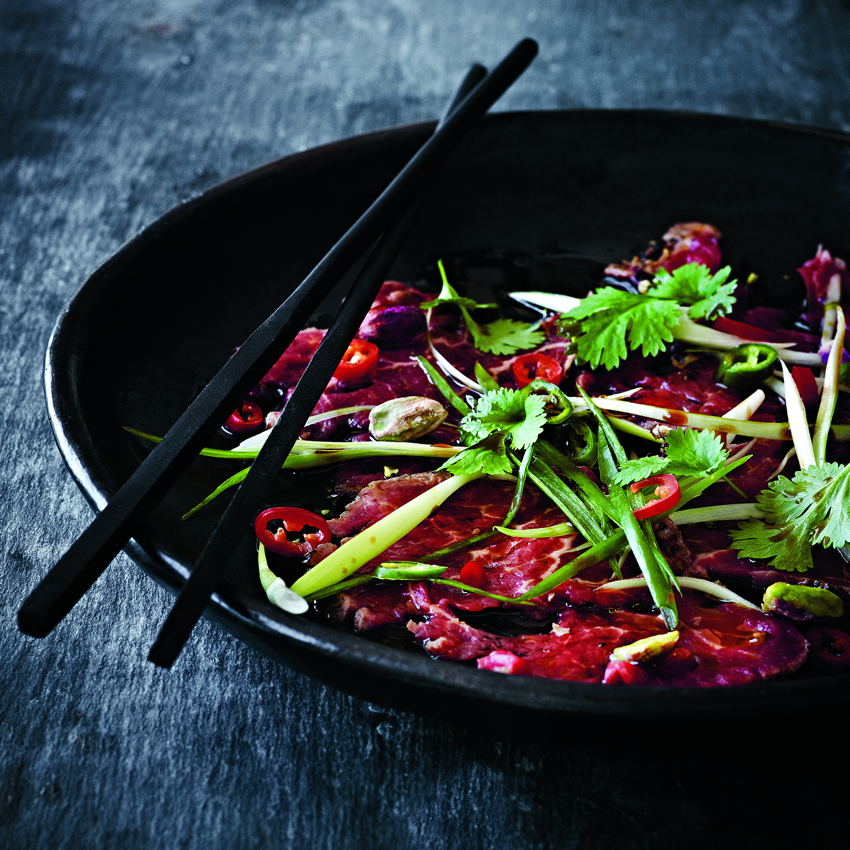Asiatisk carpaccio