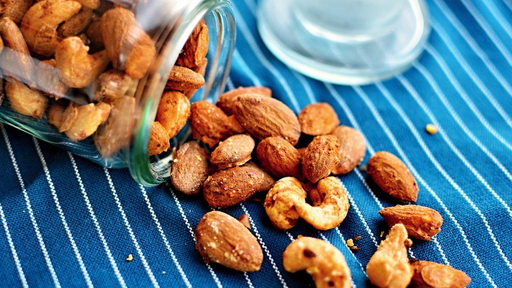 Ristede paprika- og røgmandler