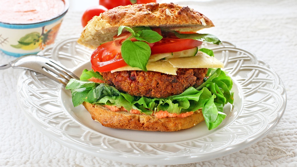 Glutenfri burger