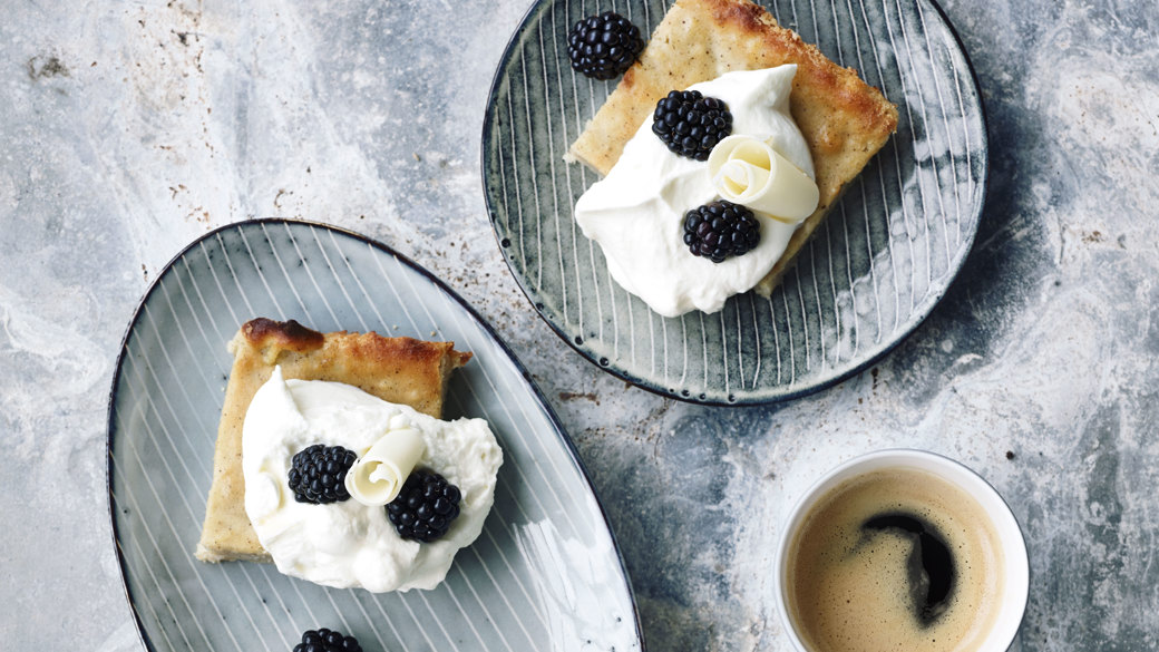 Kartoffelkage med marcipan