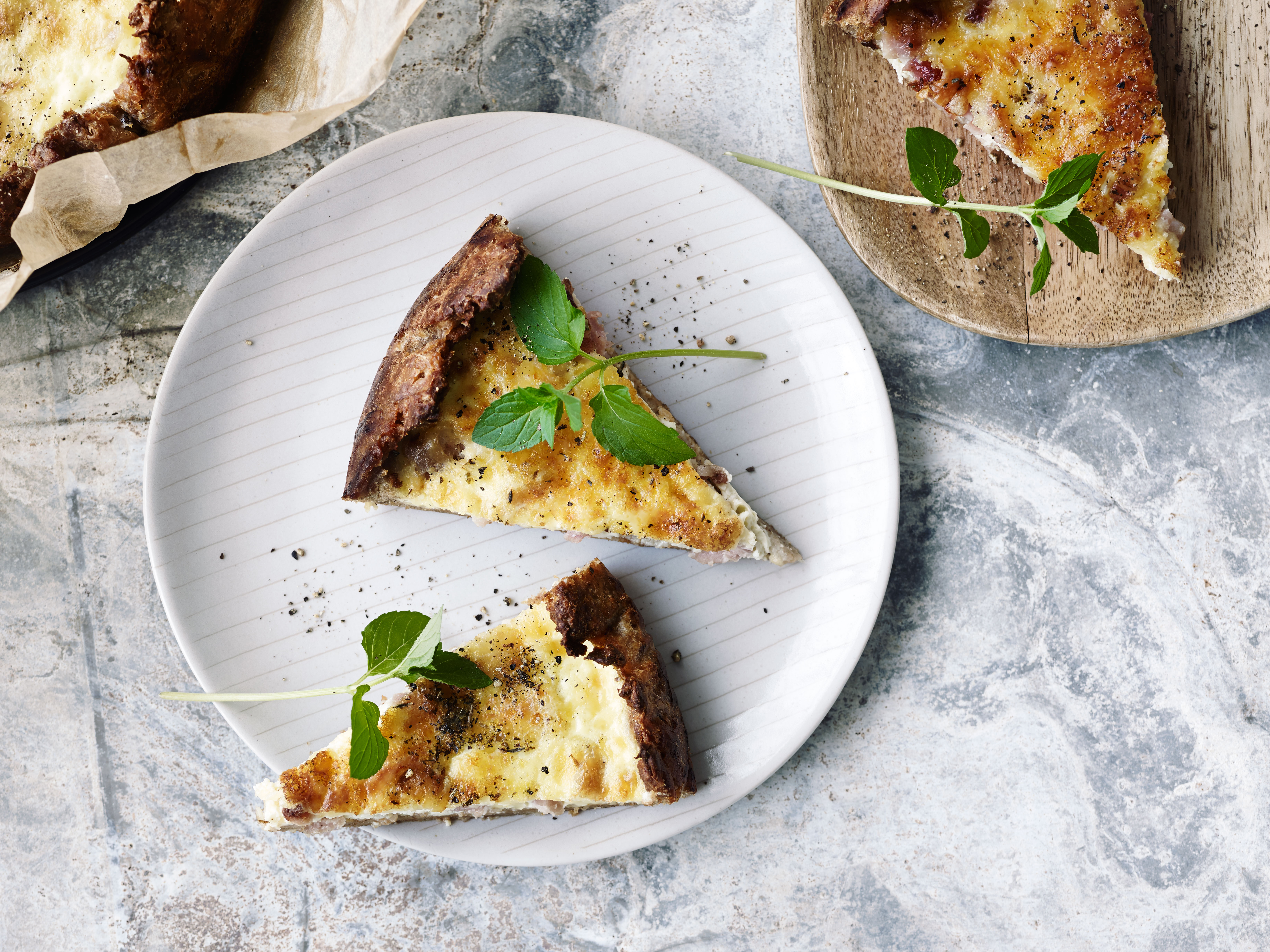 Tærtebund med gårsdagens croissanter