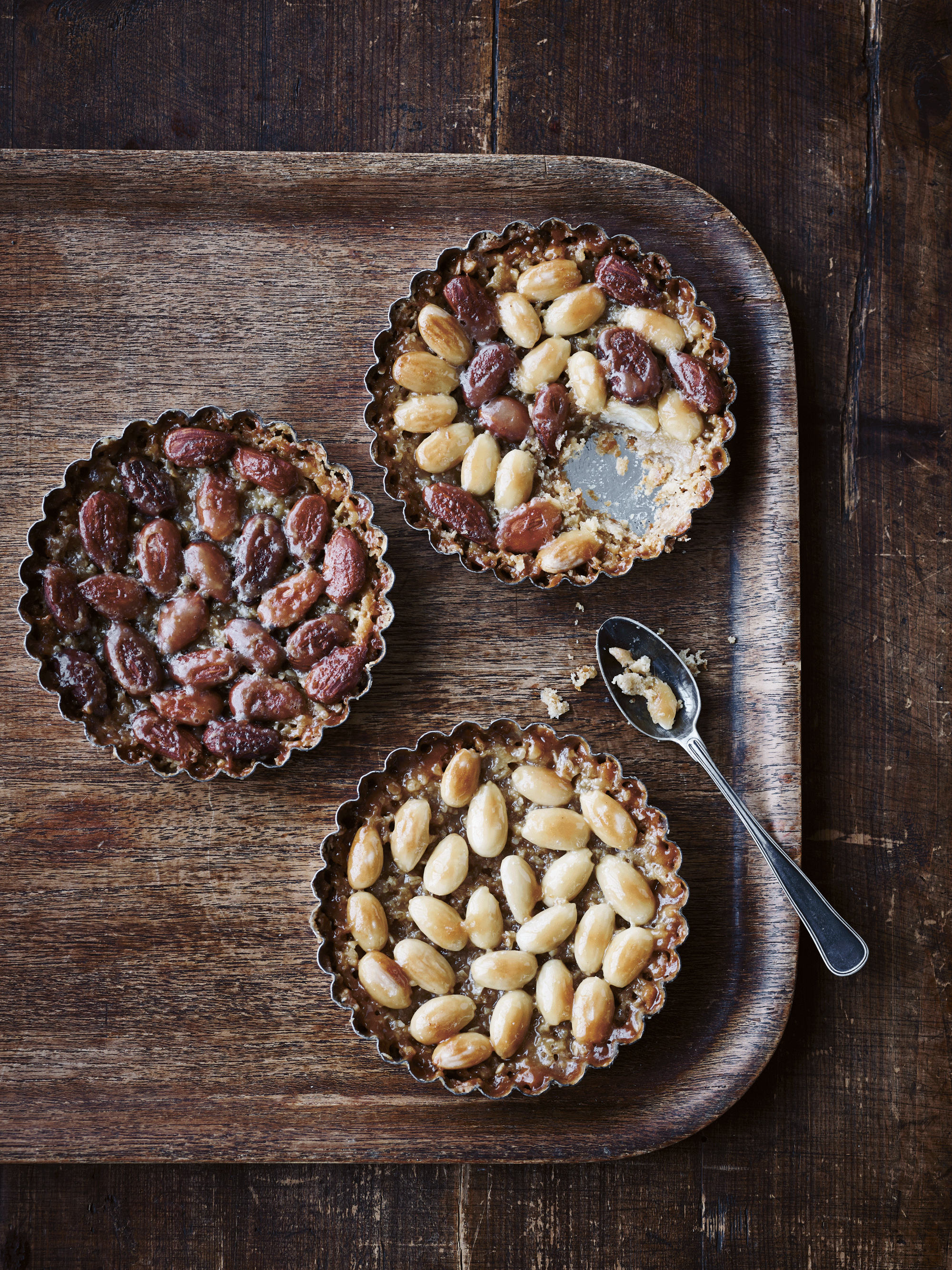 Mandeltærte med smørkaramel