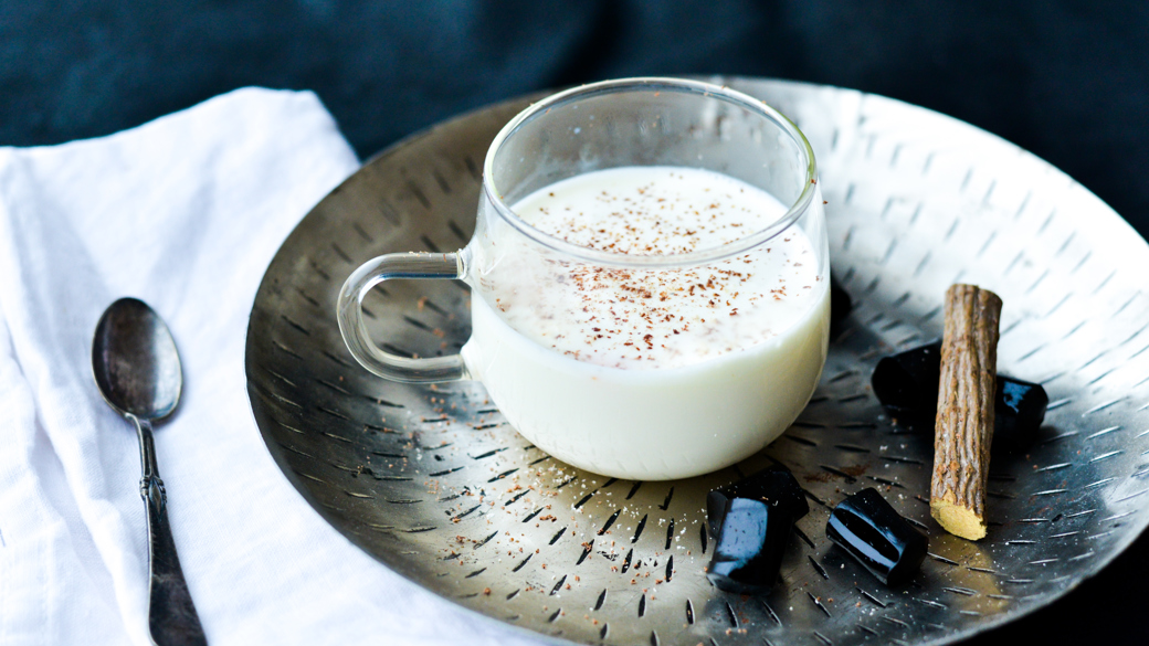 Lun lakridsmælk med whisky