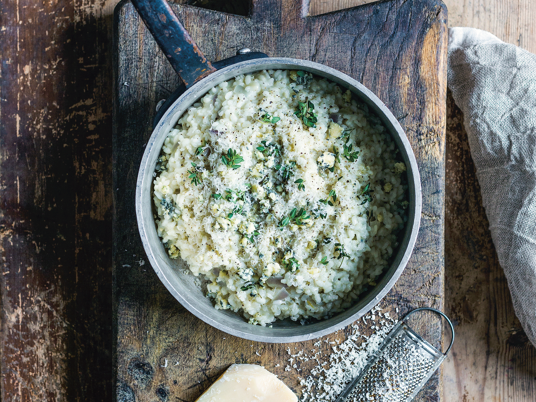 Risotto med stilton