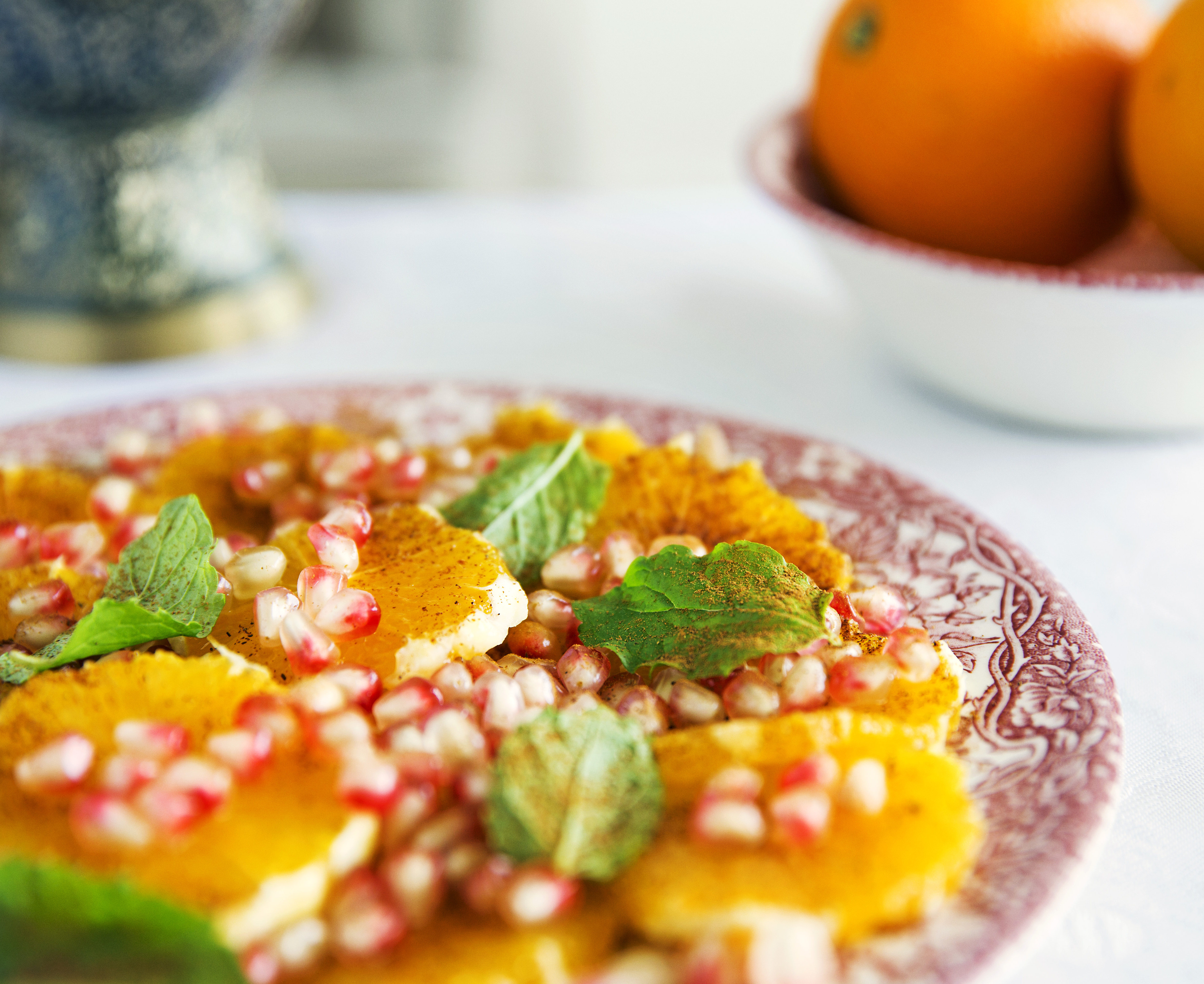 Appelsinsalat med kanel