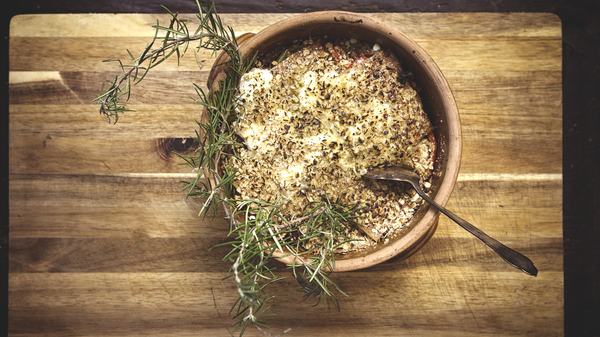 Fuldkornslasagne med havregryn og kokos