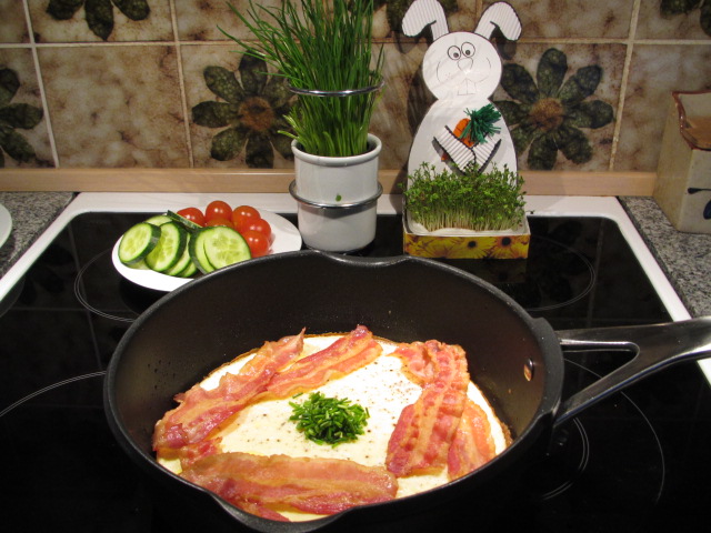 Æggekage af 3 ingredienser
