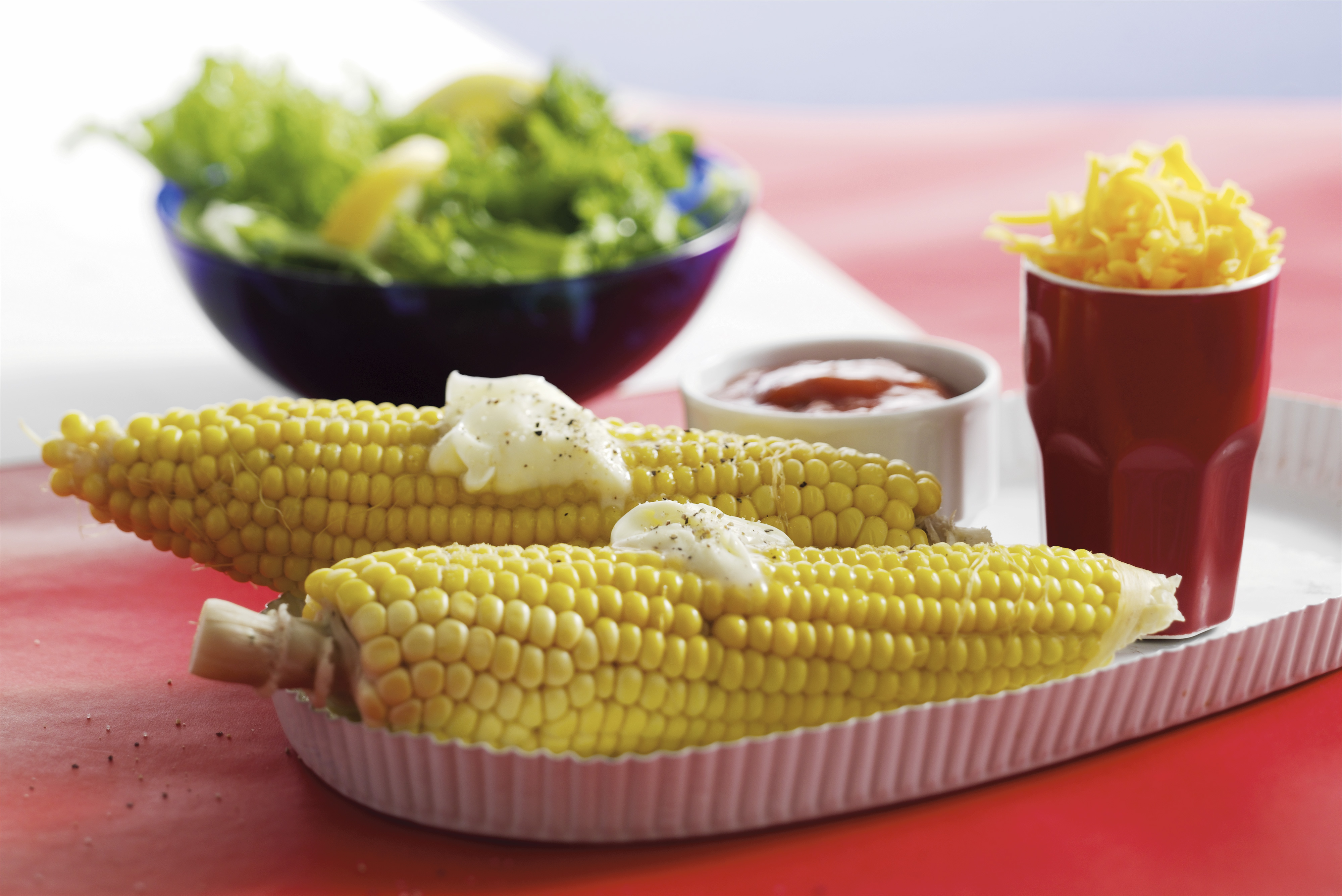 Majskolber med det hele