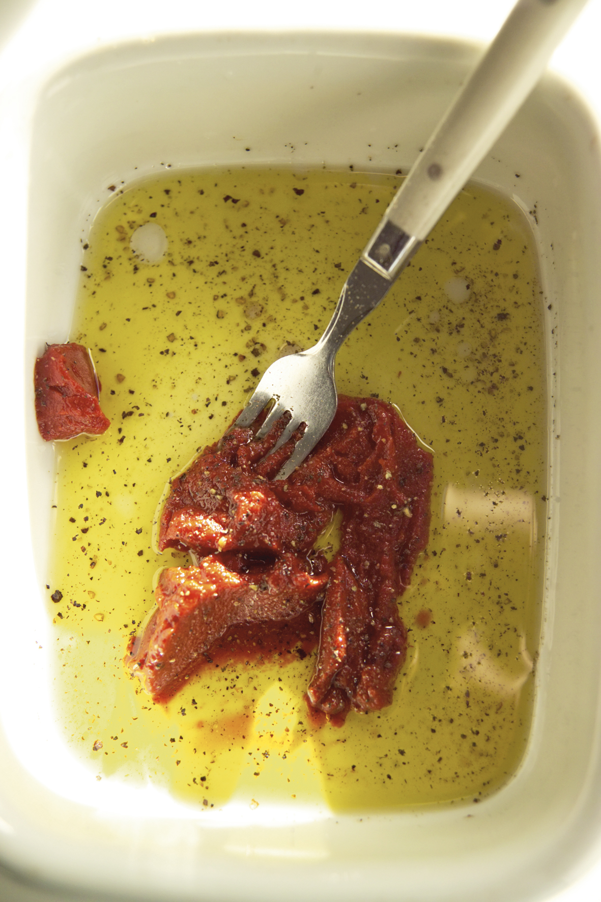 Tomat og oliemarinade